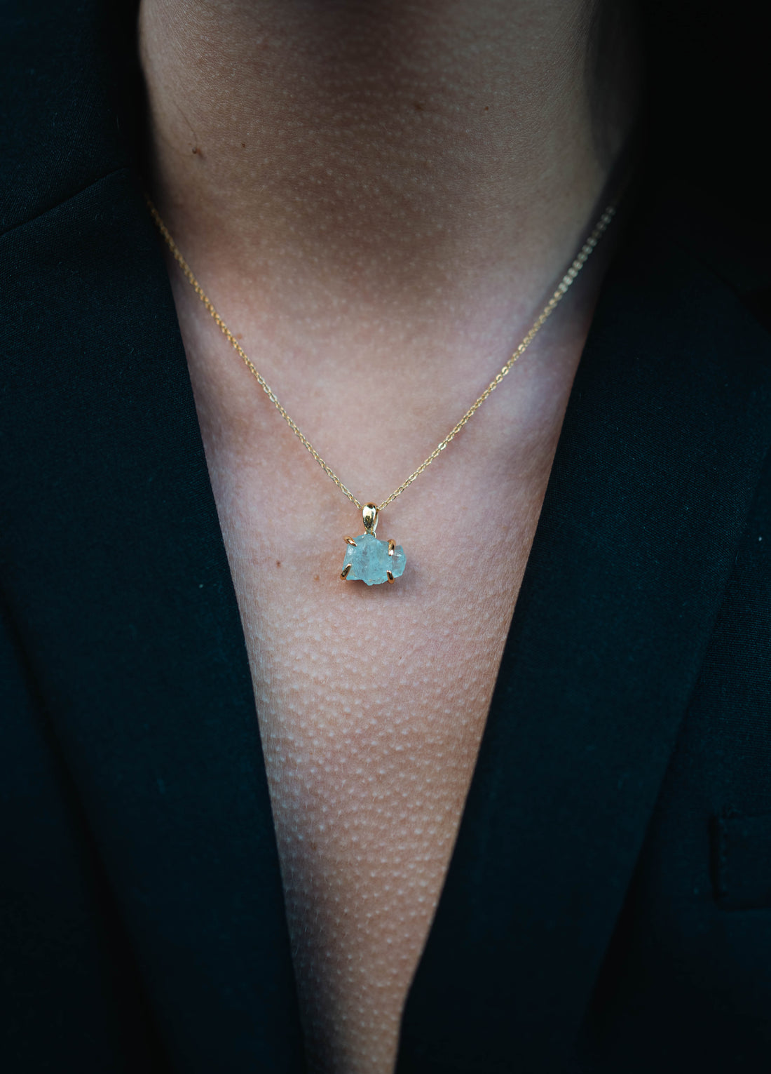 Blue Veil Necklace